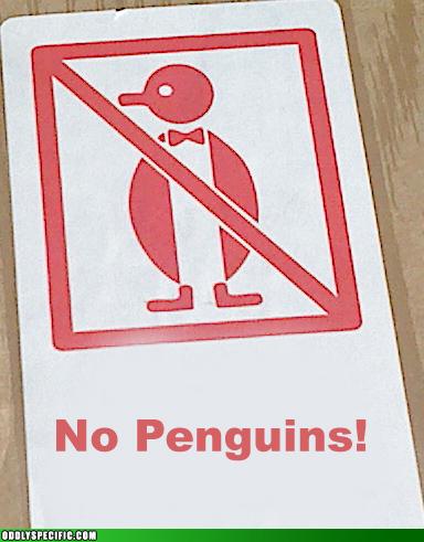 No Penguins Allowed
